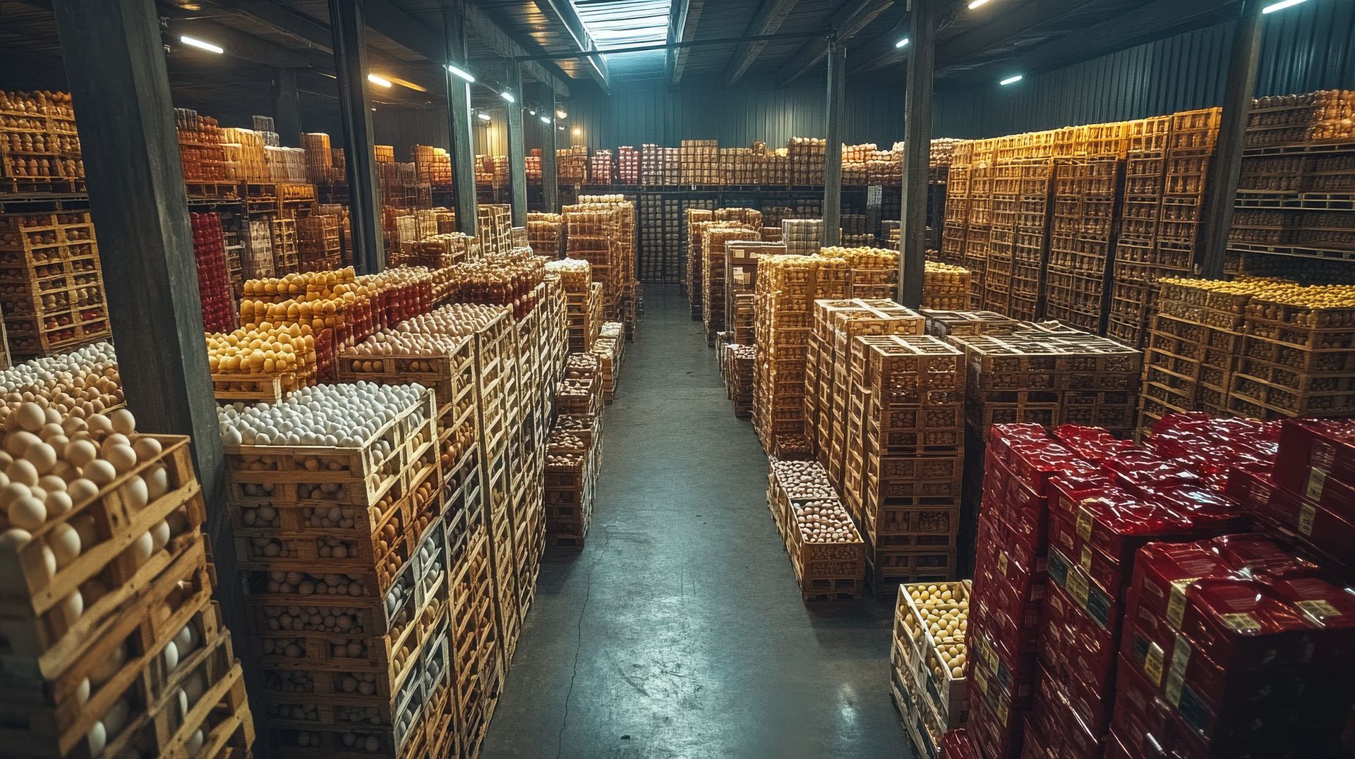 Food-grade warehousing