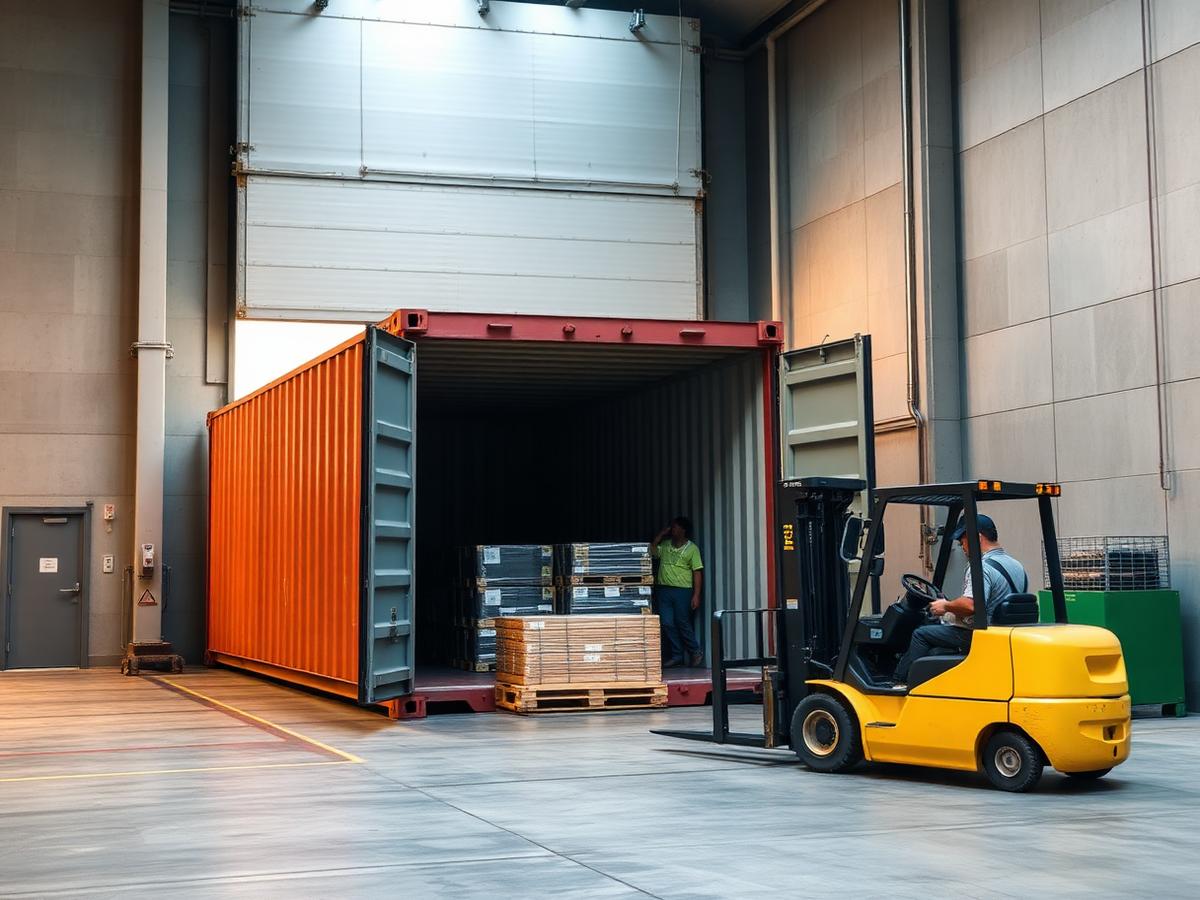 Container transloading