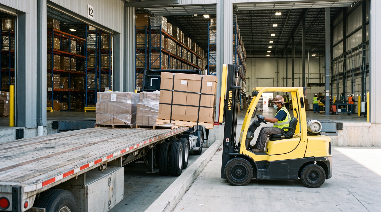 Flatbed Cross-Docking in Denver: How Side-Unloading Freight Moves Through a Dock